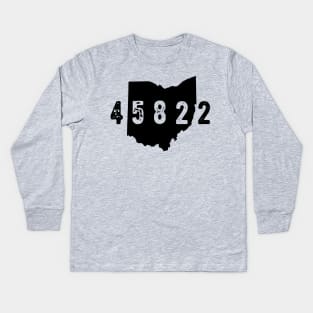 45822  zip code Celina Ohio Kids Long Sleeve T-Shirt